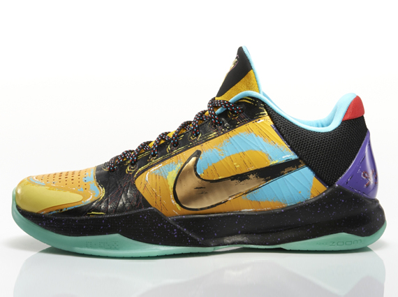 Release Reminder: Nike Zoom Kobe V (5) 'Prelude' | SneakerFiles Kobe 5 Prelude On Feet
