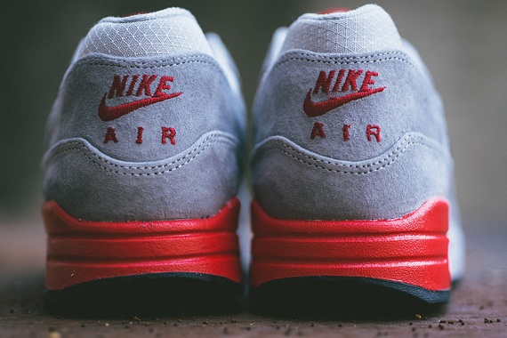 Nike Air Max 1 Premium – Grey, Red, Black