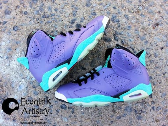 custom jordans 6