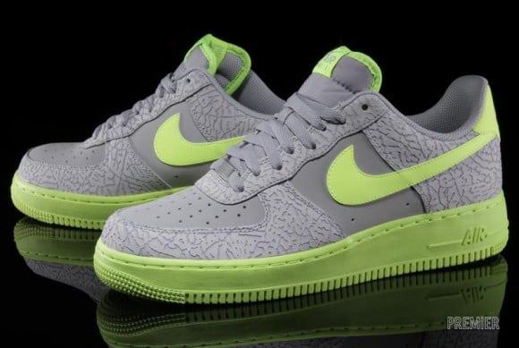 Nike Air Force 1 Low Wolf Grey Volt Now Available