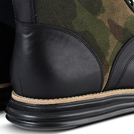 Cole Haan Lunargrand Lace Boot – Forest Camo Suede