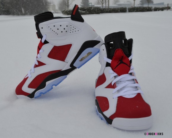 Air Jordan 6 Carmine Epic Look