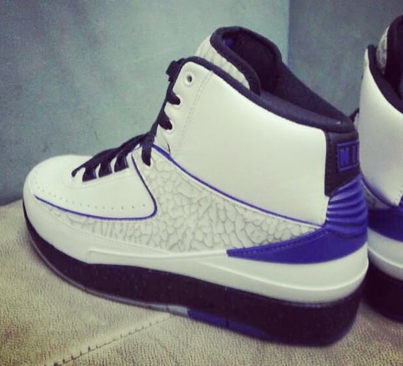 Air Jordan 2 Elephant Print Detailed Look