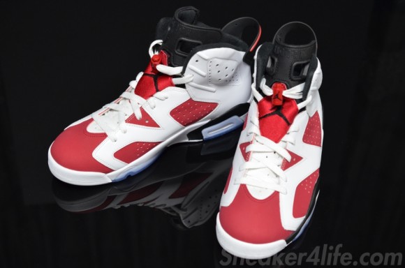 Air Jordan VI Carmine Yet Another Detailed Look
