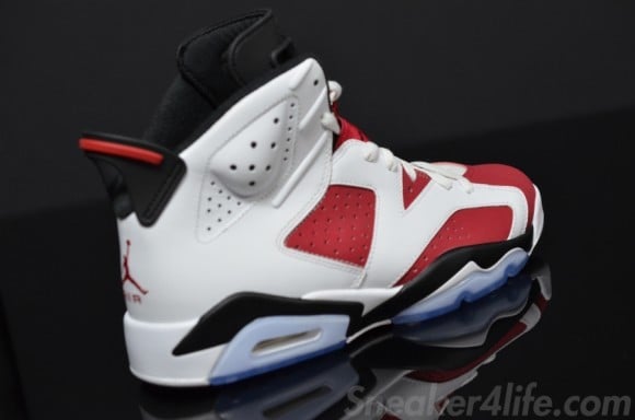 Air Jordan VI Carmine Yet Another Detailed Look