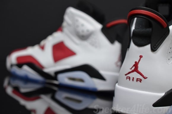 Air Jordan VI Carmine Yet Another Detailed Look