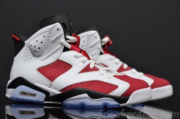 Air Jordan VI Carmine Yet Another Detailed Look