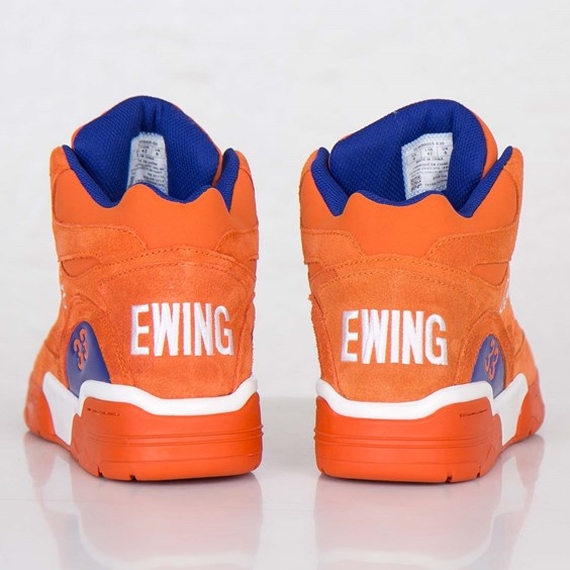 Ewing Guard Orange Suede Now Available 