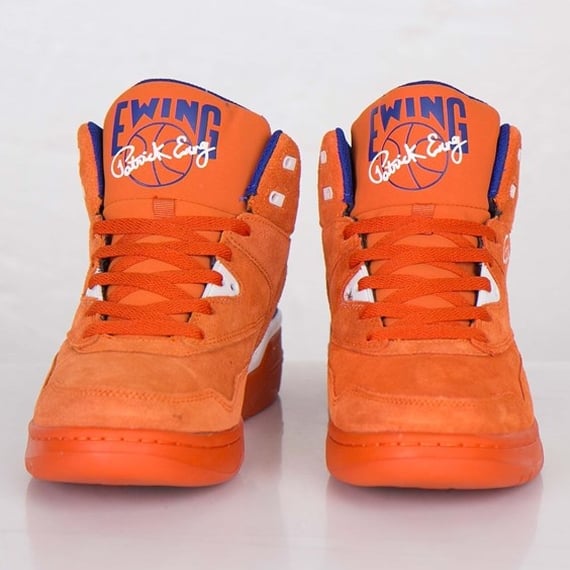 Ewing Guard Orange Suede Now Available 