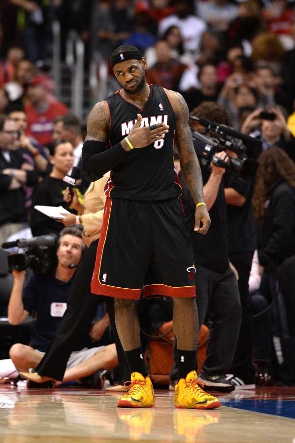 LeBron James in Nike LeBron 9 ‘Fairfax’ PE