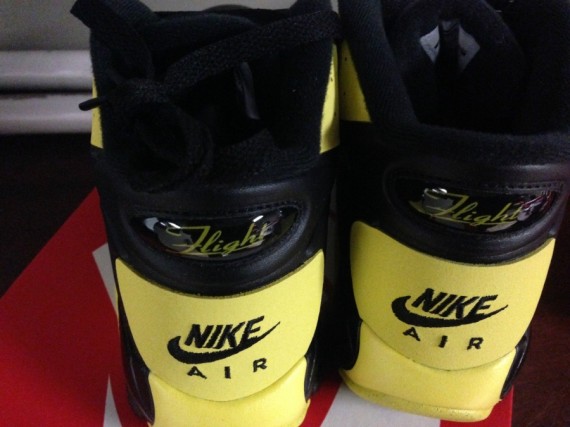 Nike Air Up ’14 Black Metallic Silver Yellow Strike