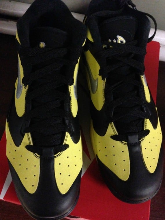 Nike Air Up ’14 Black Metallic Silver Yellow Strike