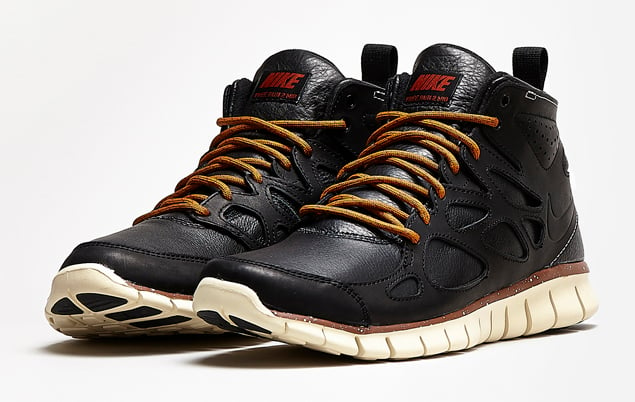 Nike Free Run Sneakerboot Leather 