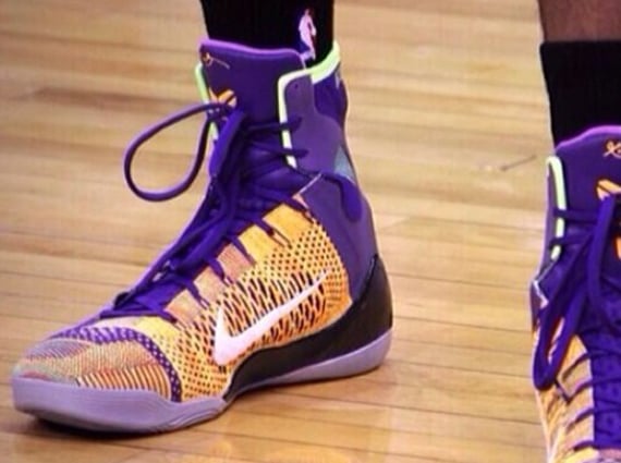 kobe 9 purple and gold