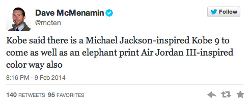 Nike Kobe 9 Elite to release Michael Jackson and Air Jordan 3 “Elephant Print” Colorways