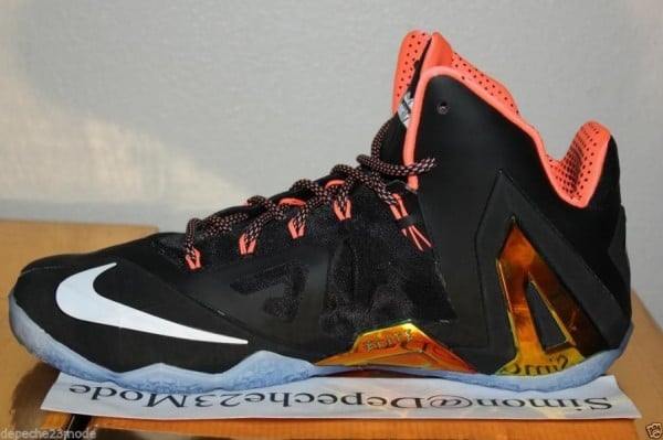 Nike LeBron XI (11) Elite Black/Atomic Mango-White | Release Date Announced