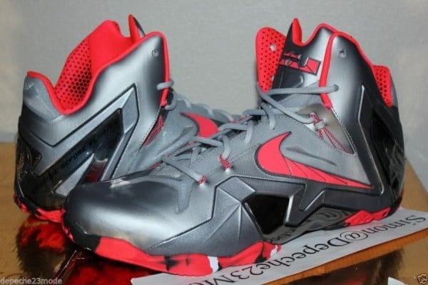 Nike LeBron XI (11) Elite Wolf Grey/Crimson-Cool Grey-Black Release Date Info