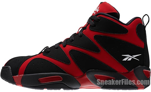 Reebok Kamikaze 1 Mid Red Black Detailed Look