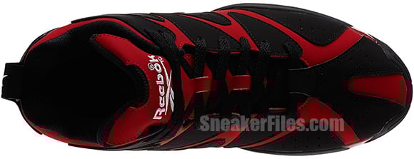 Reebok Kamikaze 1 Mid Red Black Detailed Look