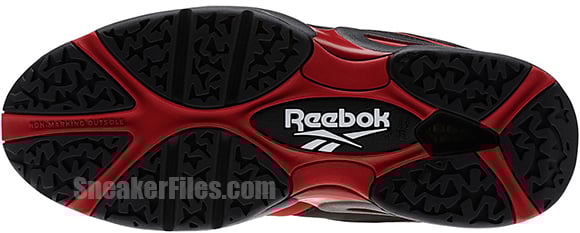 Reebok Kamikaze 1 Mid Red Black Detailed Look