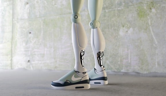 Sneaker Art: Nike Robotics by Simeon Georgiev