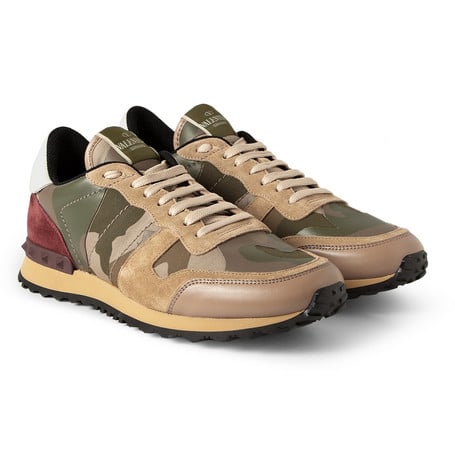 valentino-panelled-leather-and-suede-camouflage-sneakers