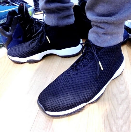 Jordan Future “Black/White” – On-Foot Look