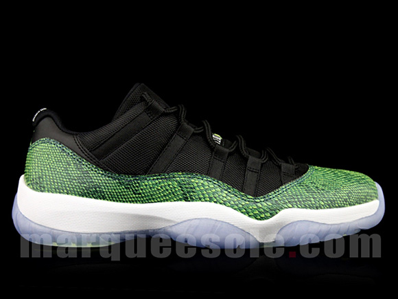 Air Jordan 11 Low Green Snake Release Date