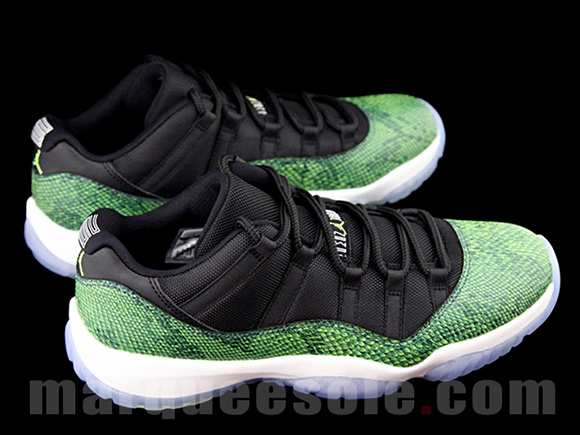 Air Jordan 11 Low Green Snake Release Date