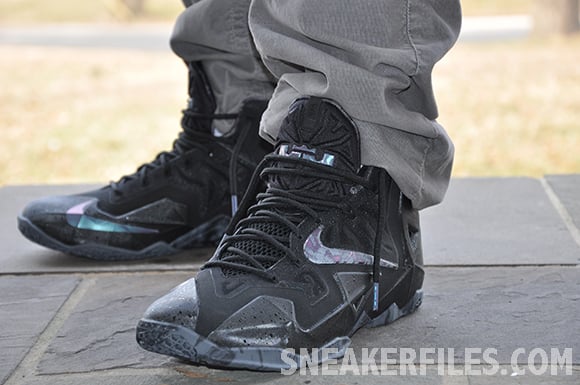 Nike LeBron 11 Stealth On-Foot Look