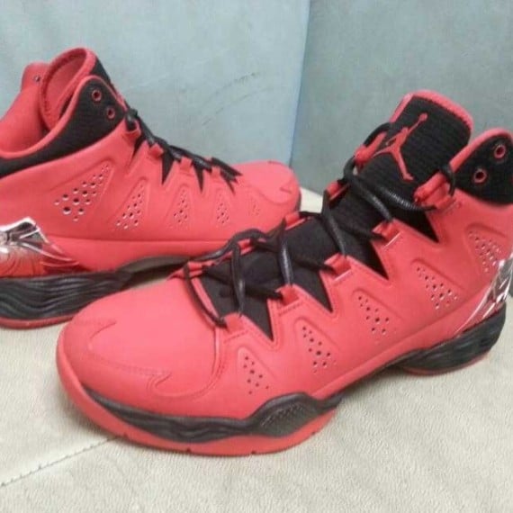 Jordan Melo M10 Red Suede First Look