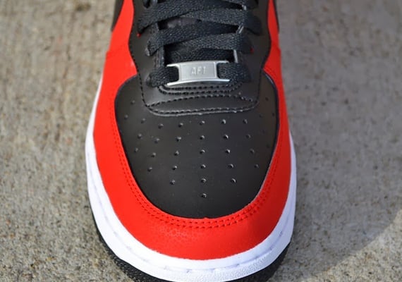 Nike Air Force 1 High University Red Black Now Available