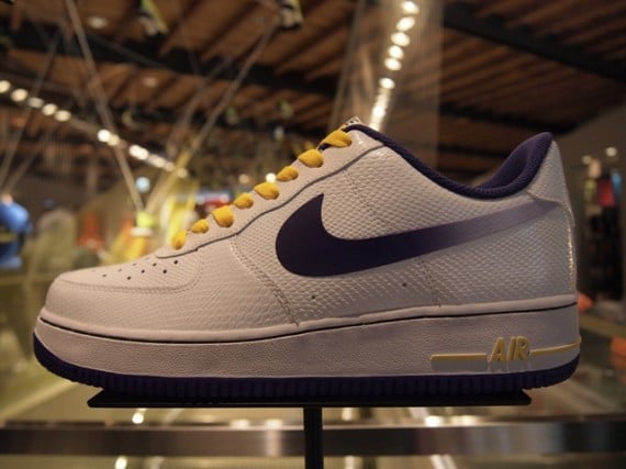 Nike Air Force 1 Low Lakers Release Info