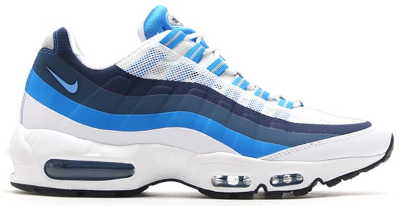 Nike Air Max 95 No Sew White University Blue