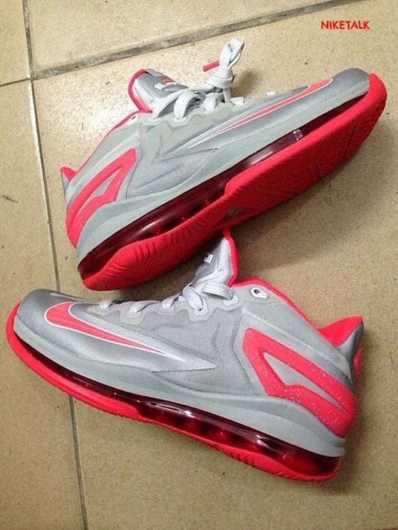 Nike LeBron XI (11) Low ‘Grey/Red’