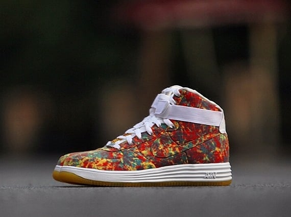 Nike Lunar Force 1 Hi Paint Splatter