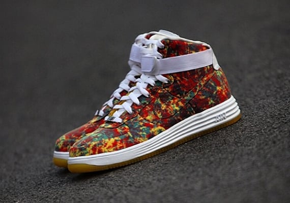 Nike Lunar Force 1 Hi Paint Splatter