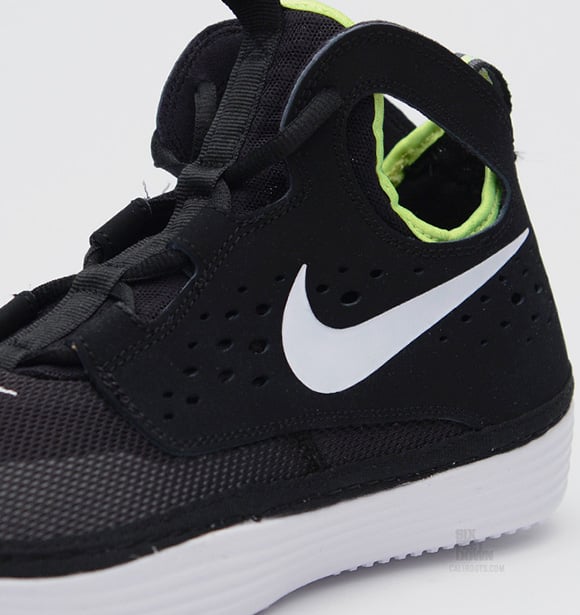 Nike Solarsoft Costa High Black White