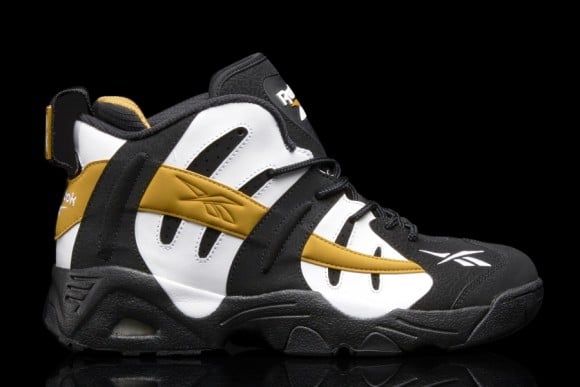 Reebok The Rail White Black Gold