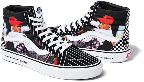 vans collab comme des garcons