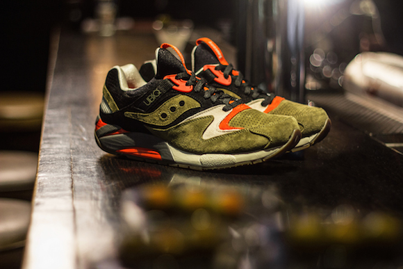 UBIQ x Saucony Grid 9000 Dirty Martini Release Info