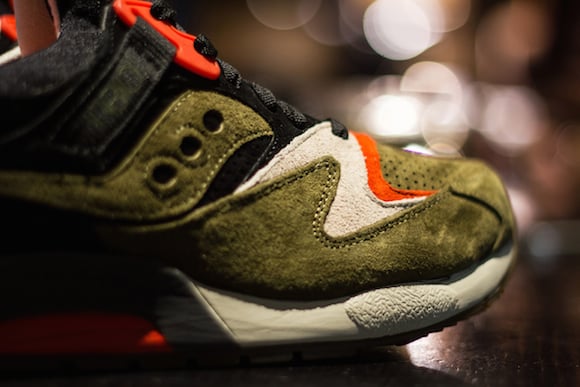 UBIQ x Saucony Grid 9000 Dirty Martini Release Info