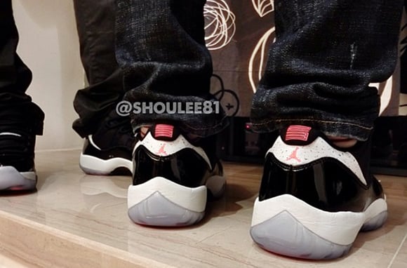 infrared 11 low on feet