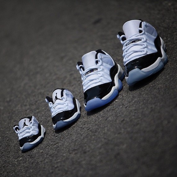 Air Jordan XI (11) Low 'Concord' to 