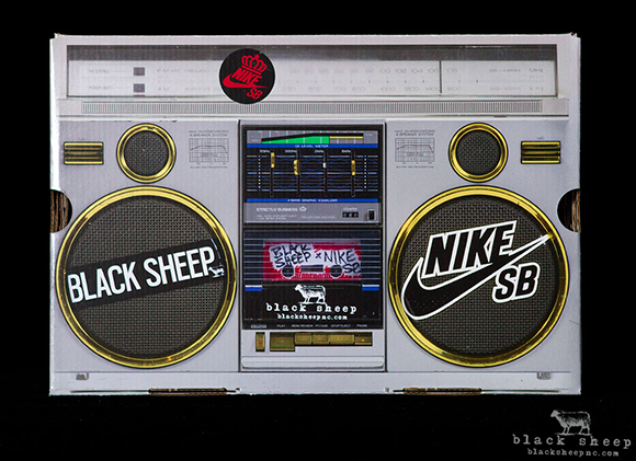 Black Sheep Unveils the Nike SB Boom Box Shoebox Preview
