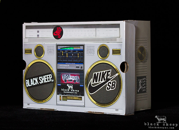 Black Sheep Unveils the Nike SB Boom Box Shoebox Preview