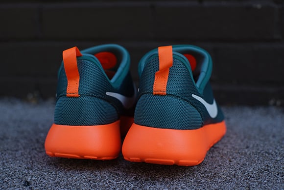 Miami Dolphins Nike Roshe Run Slip-On