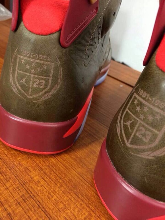 More Images: Air Jordan 6 Cigar Championship