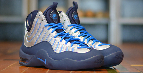 Nike Air Bakin’ Midnight Navy/Metallic Silver