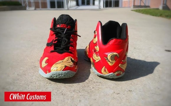 Nike Lebron XI (11) “Supreme” Customs by C. Whitt Customs